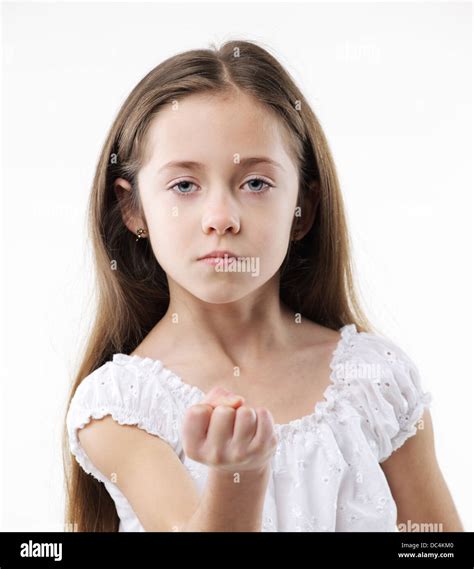 Angry Young Girl Stock Photo Alamy