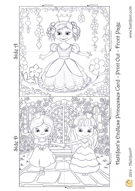 Edit* i added how to make steps. Hattifant's Endless Princesses Card - Hattifant