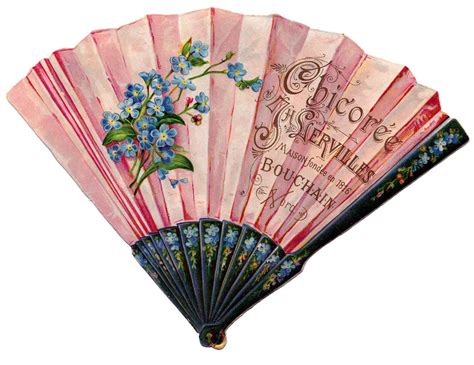 16 Victorian Hand Fan Images The Graphics Fairy