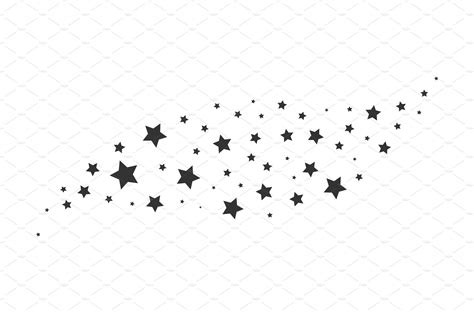 Black Star Silhouettes Magic Random Graphic Objects ~ Creative Market