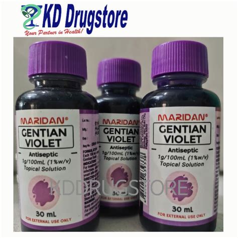 Gentian Violet 30ml Topical Solution Shopee Philippines