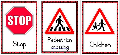 Road Safety A4 Posters Teacha