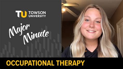 Occupational Therapy Masters Emily Youtube