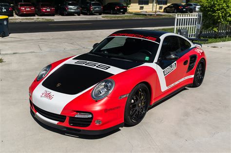 Patois Porsche Custom Vinyl Wrap Star Car Wraps Dania Beach South
