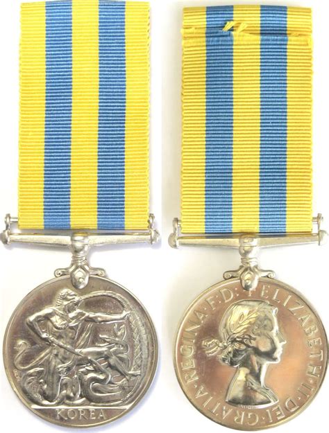 Great Britain Medal 1950 53 Korea Medaille Unz Ma Shops