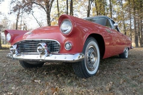 1956 Ford Thunderbird Hardtop Convertible Auto 3 Speed 57k Original