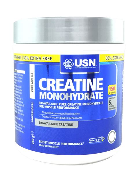 Creatine Monohydrate By Usn 750 Grams