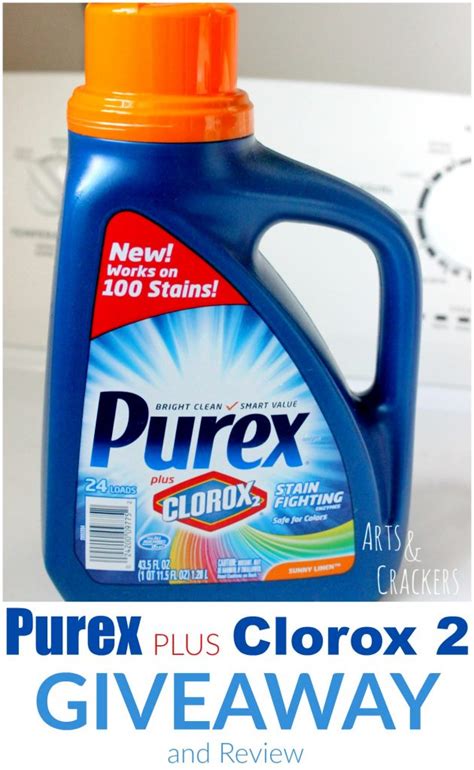 Its original product, purex bleach, was a major competitor to clorox bleach. Purex Plus Clorox 2 Detergent with Giveaway | Arts and ...