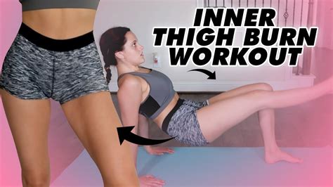 Inner Thigh Workout Tone Tighten No Equipment Youtube