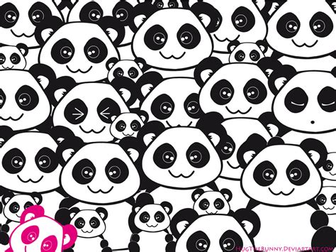 Kawaii Panda Wallpaper Wallpapersafari