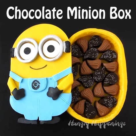 Chocolate Minion Box You Can Eat The Box And The Chocolates Inside
