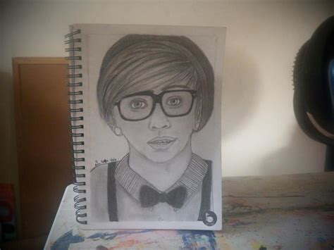 Hipster Boy Drawing By Flowinsanity On Deviantart