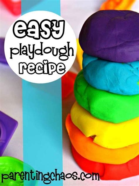 Playdough Aka Play Doh Is Easy To Make At Home And Fun For Kids Of