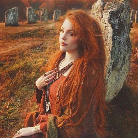 unleash the viking on instagram “beautiful pagan redhead 😍🖤 ⚠️follow us unleashtheviking for