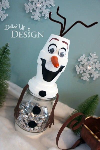 olaf craft     build  snowman