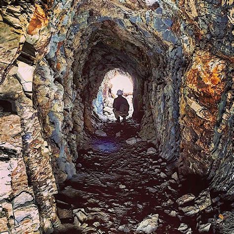 Visiting abandoned mines for the purpose of exploration and