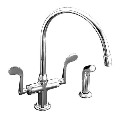 Please visit our blog at diyprojectbydave.comthis faucet is. KOHLER Essex 2-Handle Standard Kitchen Faucet with Side ...