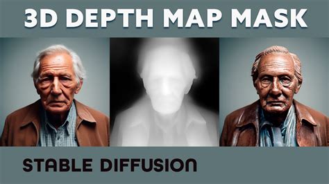 D Depth Map Mask Stable Diffusion Tuto Stable Diffusion Automatique Web Ui Youtube