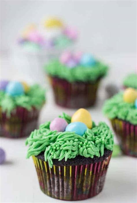 easter chocolate cupcakes a classic twist