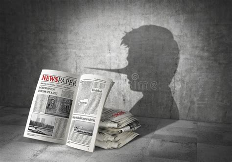 Newspapers Stock Illustration Illustration Of Post Headlines 13751709
