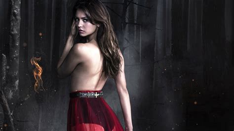 X Resolution Nina Dobrev In Vampire Diaries Tv Show P
