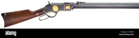 Civil Long Arms Modern Systems Luxury Henry Rifle M 1860 Uberti