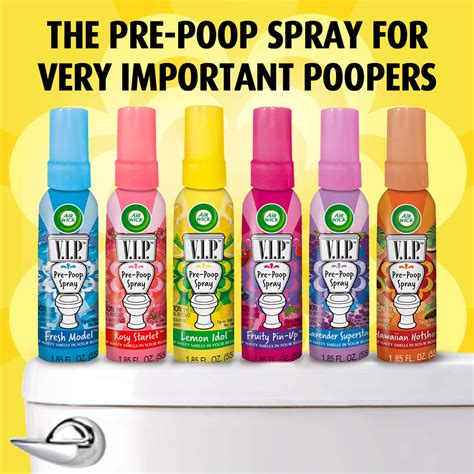 Buy Air Wick Vip Pre Poop Toilet Spray Up To 100 Uses Contains
