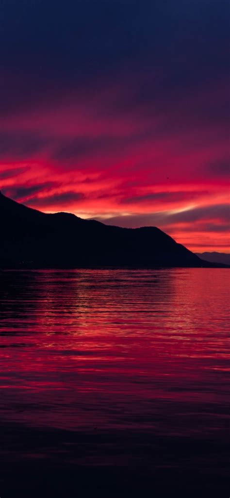 75 Iphone Wallpaper Sunset Dark Terbaik Postsid