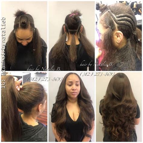 Sew Ins That Can Be Pulled Up Into A NATURAL LOOKING Bun Or Ponytail