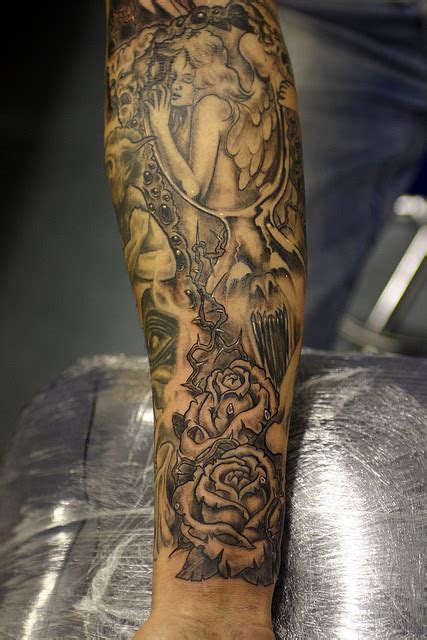 New users enjoy 60% off. The Black And Grey Tattoos Pool Angel Vs Demon ...
