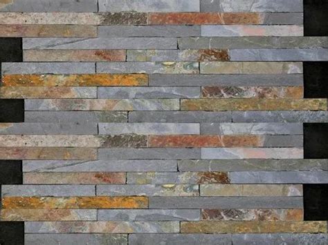 Multicolor Slate Wall Cladding Stone Panels For Exterior And Interior