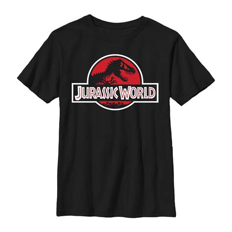 Jurassic World Boys Jurassic World Tyrannosaurus Rex Logo T Shirt