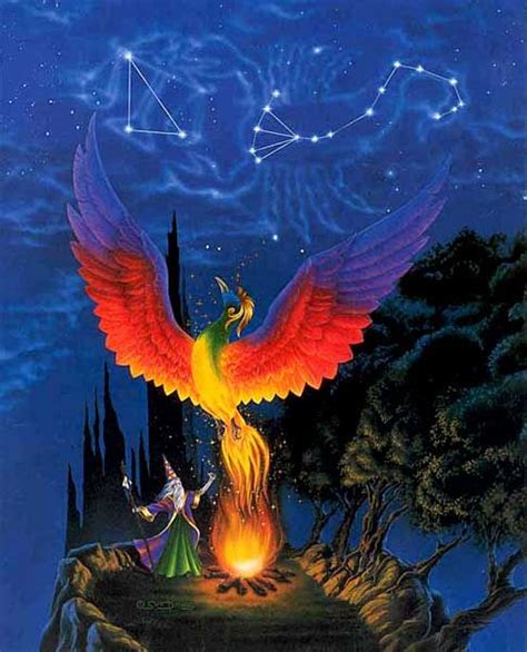 Phoenix Rising Mythical Creature Phoenix Bird Mythology Myth Beast