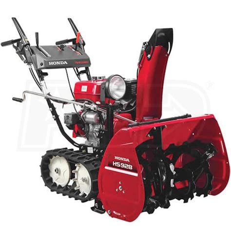 Honda Hs928tas 28 270cc Two Stage Track Drive Snow Blower Electric
