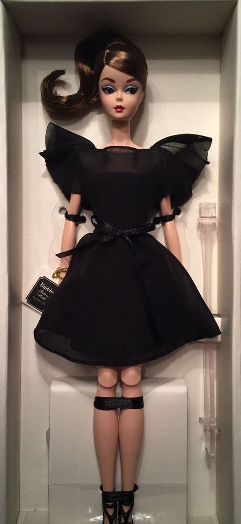Idc 2016 Silkstone Barbie Black Dress Ltd 275 Nfrb Ebay Classic Black Dress Barbie