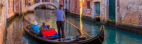 Gondolas And Gondola Rides In Venice Italy