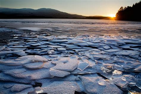 Ice Sunset 3 James Gordon Photography