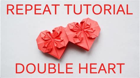 Repeat Tutorial Money Double Heart Step By Step Origami Dollar