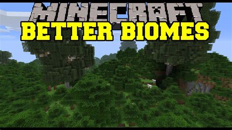 Then i recommend you this addon. Minecraft: Better Biomes Mod - Mod Showcase - YouTube