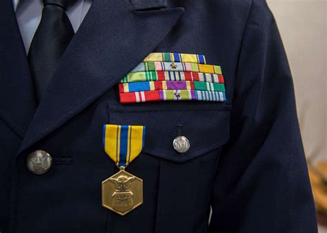 The Us Air Force Commendation Medal Rests On The Nara And Dvids