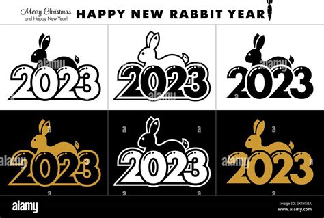 Chinese New Year 2023 Year Of The Rabbit Template For Calendar Data