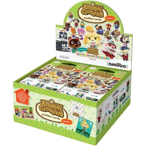 New horizons five series of animal crossing amiibo cards have been announced. Animal Crossing amiibo Card 42-Pack Series 1 Box Set