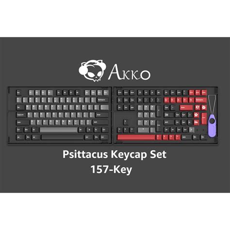 Bộ keycap phím cơ AKKO Keycap set Psittacus PBT DoubleShot Cherry