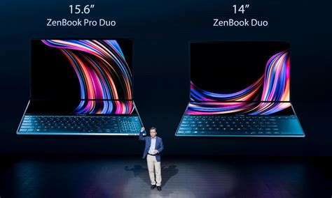 🔥 Download Asus Zenbook Pro Duo Puts A Large Second 4k Screen Above The