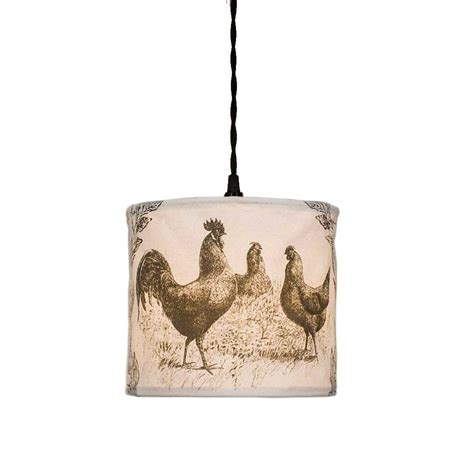 Special financing available** free ground shipping* no restocking fees. Vintage Canvas Pendant Lamp (Chicken). #lightfixtures #lighting #decor #lights #remodeling # ...