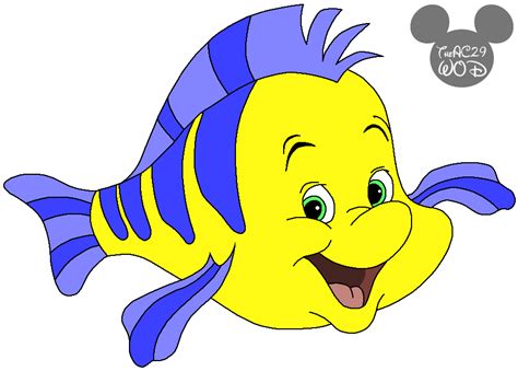 Flounder Disneys The Little Mermaid By Raptoruos Knight On Deviantart