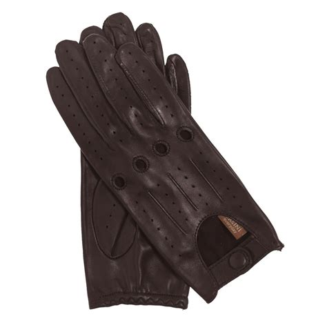 fratelli orsini everyday women s open back leather driving gloves