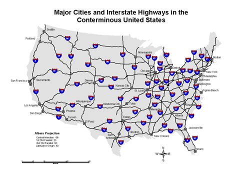 Future Interstate Highways Map