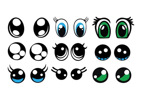 Mickey Mouse Eyes Svg