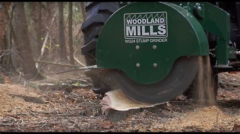 Woodland Mills Wg24 Pto Stump Grinder Youtube
